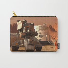 Mars colony. Expedition on alien planet. Life on Mars Carry-All Pouch