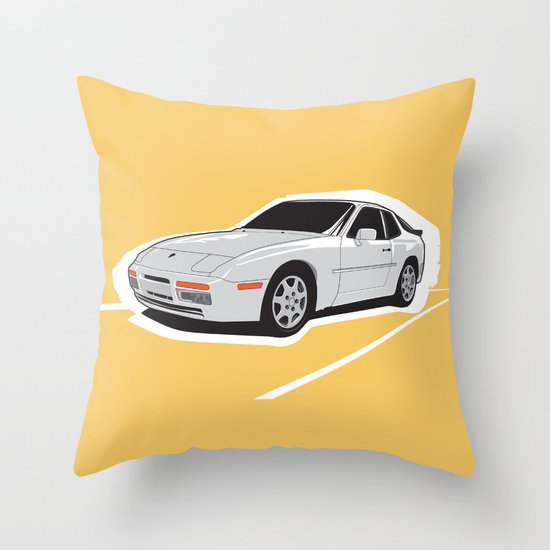 Turbo Driver Throw Pillow