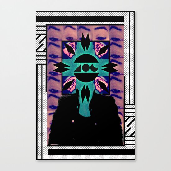 MIND OF A GENIUS. Canvas Print