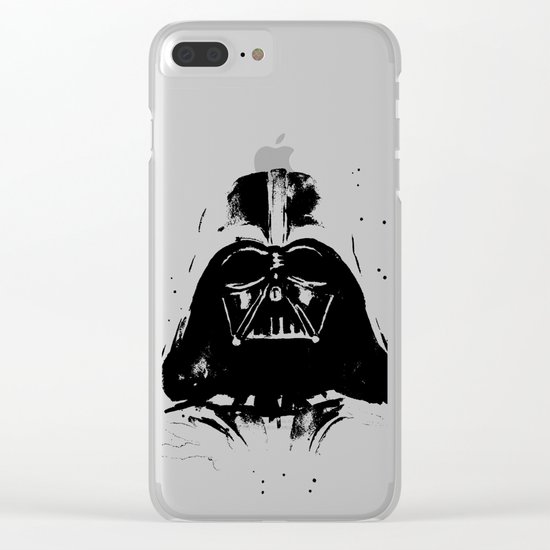 Darth Vader Clear iPhone Case