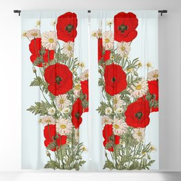 A country garden - Variation II Blackout Curtain