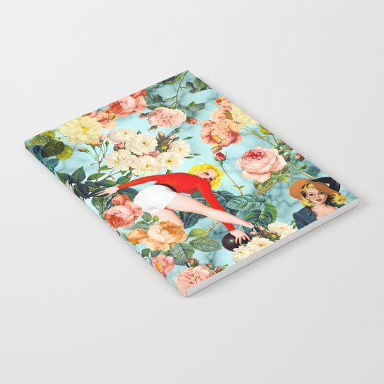 Floral and Pin Up Girls II Pattern Notebook
