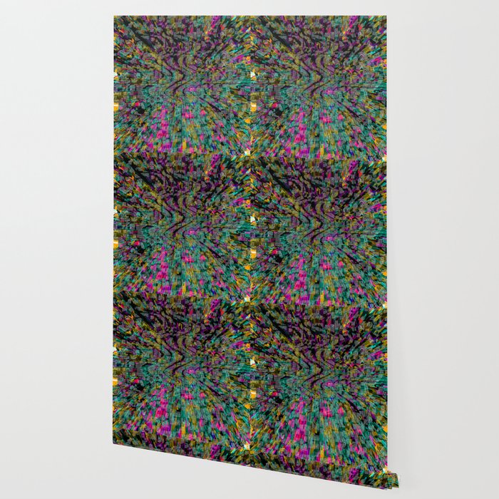 Recycled Pixels Wallpaper By Absoluteabstract Society6