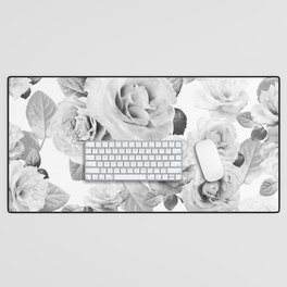 Vintage Rose Glam #5 #floral #decor #art #society6 Desk Mat