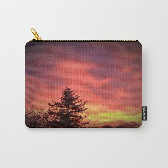 Beautiful Red Sky Carry-All Pouch