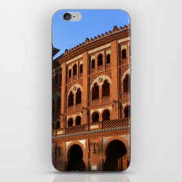 Spain Photography - Famous Bullring In The City Of Madrid iPhone Skin
