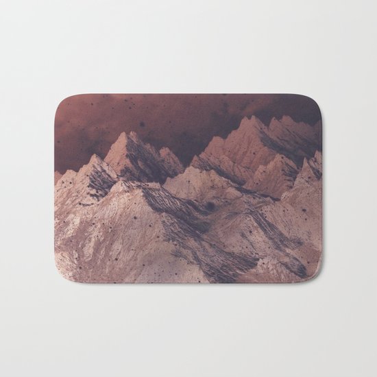 Romantic Mountains Bath Mat