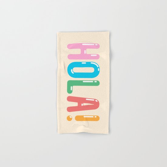 Hola! Hand & Bath Towel