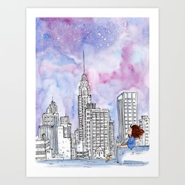 New York Dreams Art Print