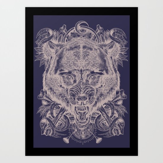 Wolf Art Print
