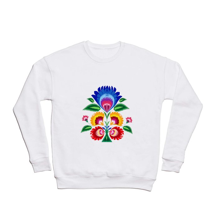 folk flower Crewneck Sweatshirt