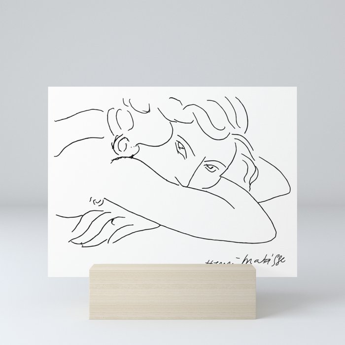 Young Woman With Face Buried In Arms (jeune Femme Le Visage Enfoui Dans Les Bras), Henri Matisse, Ar Mini Art Print