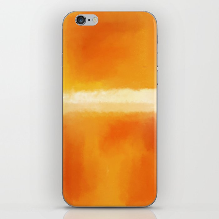Mark Rothko Interpretation Orange On Orange iPhone Skin