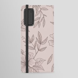 flowers Android Wallet Case