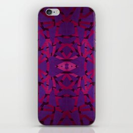Eye Of the Shards Of Time Purple iPhone Skin