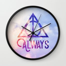 Always (Color) Wall Clock
