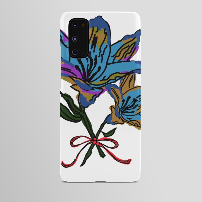 Colorful Lilly Bouquet Android Case