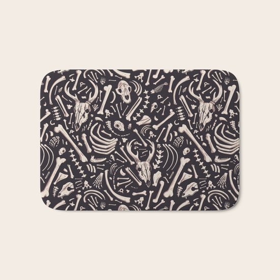 Buried Bones Bath Mat