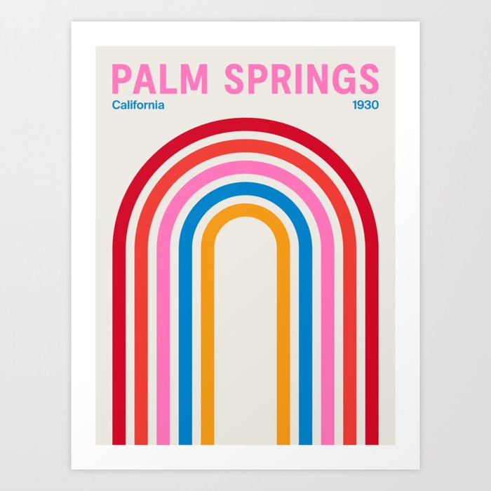 Palm Springs 2: California Vice Edition Art Print