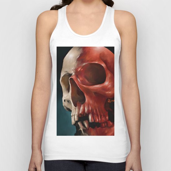 Skull 9 Unisex Tank Top
