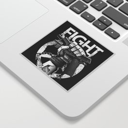 Cyborg Rebel 1911 Fightback series Essential Sticker