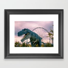 The Modern Dinosaur Framed Art Print
