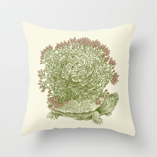 Grow Throw Pillow