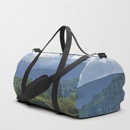 Scottish Highlands Landscape in Expressive and After Glow Duffle Bag