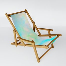 Watercolor Opal Sling Chair
