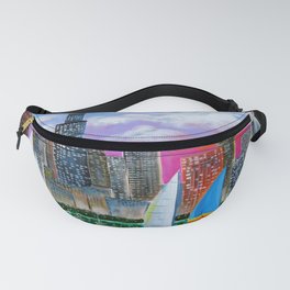 Magnificent Chicago Skyline Fanny Pack