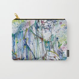 GEORGE BERNARD SHAW writing - watercolor portrait Carry-All Pouch