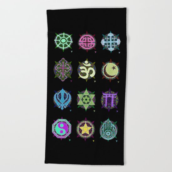 World Religions -- Group Beach Towel