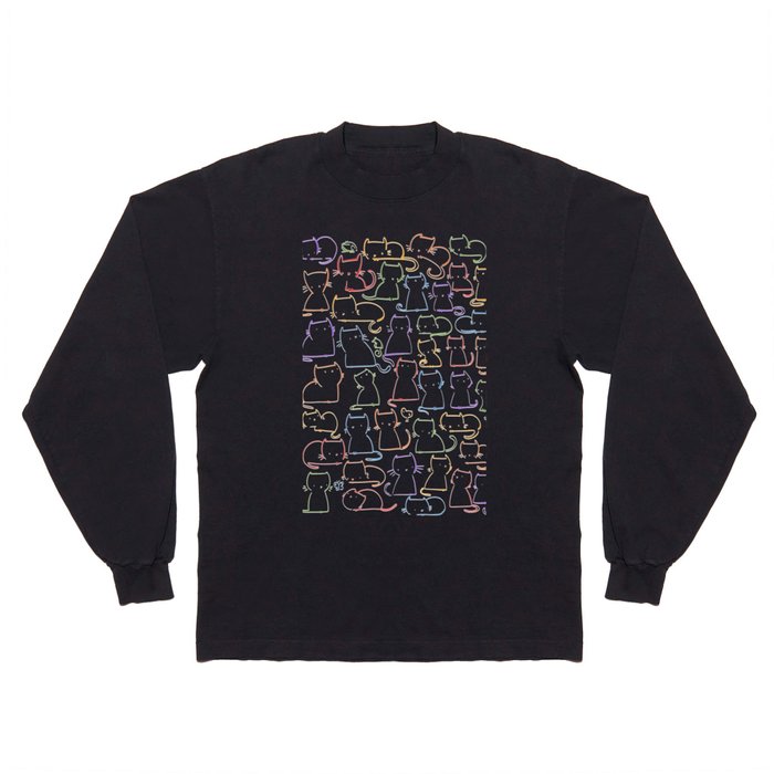 Cats and colours Long Sleeve T Shirt