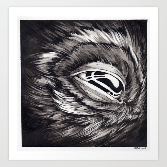Let Me Sleep Art Print