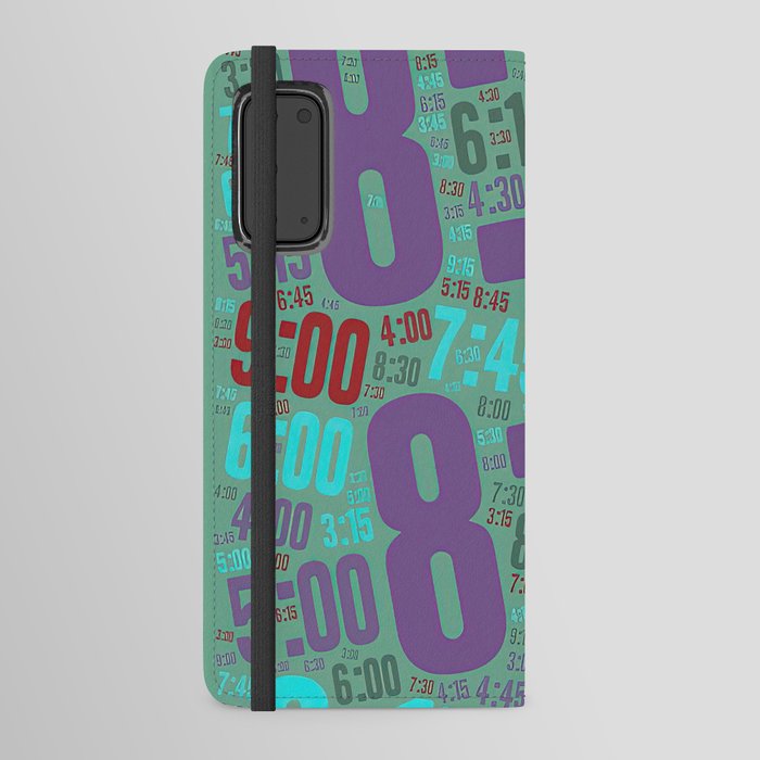 Pace run , number 022 Android Wallet Case