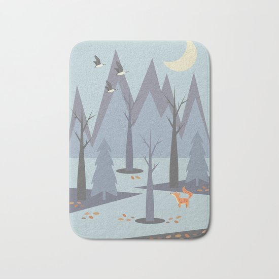 Autumn Bath Mat