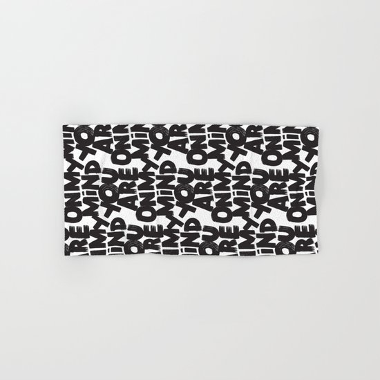 YOU ARE ON MY MIND Hand & Bath Towel