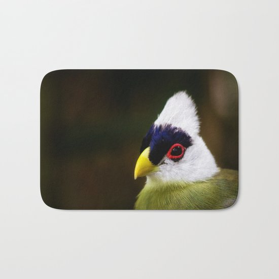 White Crested Turaco Bath Mat