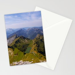 Alpine Lake Stationery Card