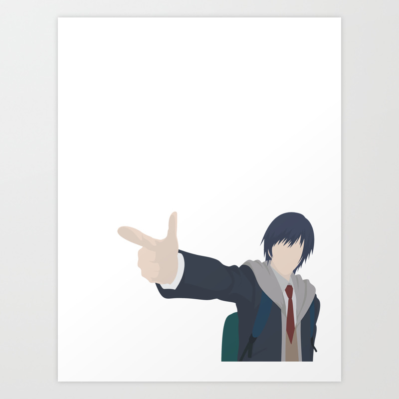 Wallpaper Inuyashiki Bang Bang Art Print By Topmerch Society6 For Android