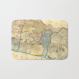 Vintage Map of El Salvador (1858) Bath Mat | Vintage, Atlas, Elsalvadorlover, Oldelsalvadormap, Map, History, Iloveelsalvador, Geography, Elsalvador, Drawing 