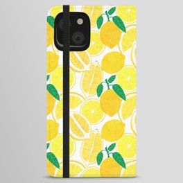 Lemon Harvest iPhone Wallet Case