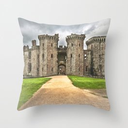 Gateway To The Castle Throw Pillow