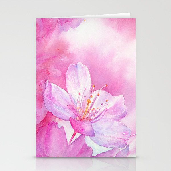 Cherry Blossom Spring Delight Sakura Hanami Art Watercolor
