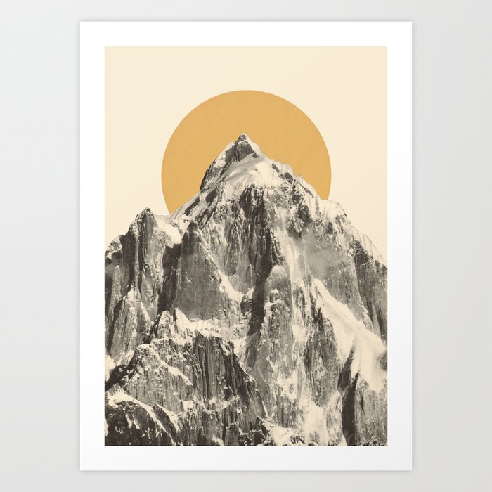 Mountainscape 5 Art Print