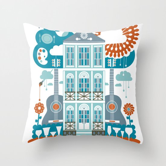 Festive Throw Pillow