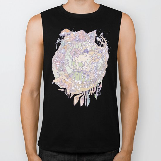 bone & beauty Biker Tank