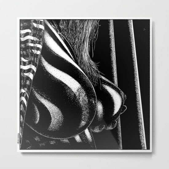 asc 720 - Les ombres fauves (Shells and shadows) Metal Print