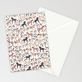 Horses, Ponies, Equine Stationery Cards