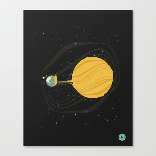 Death by Solar Flare Canvas Print